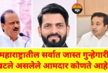 "महाराष्ट्रातील सर्वाधिक गुन्हेगारी खटले असलेले आमदार